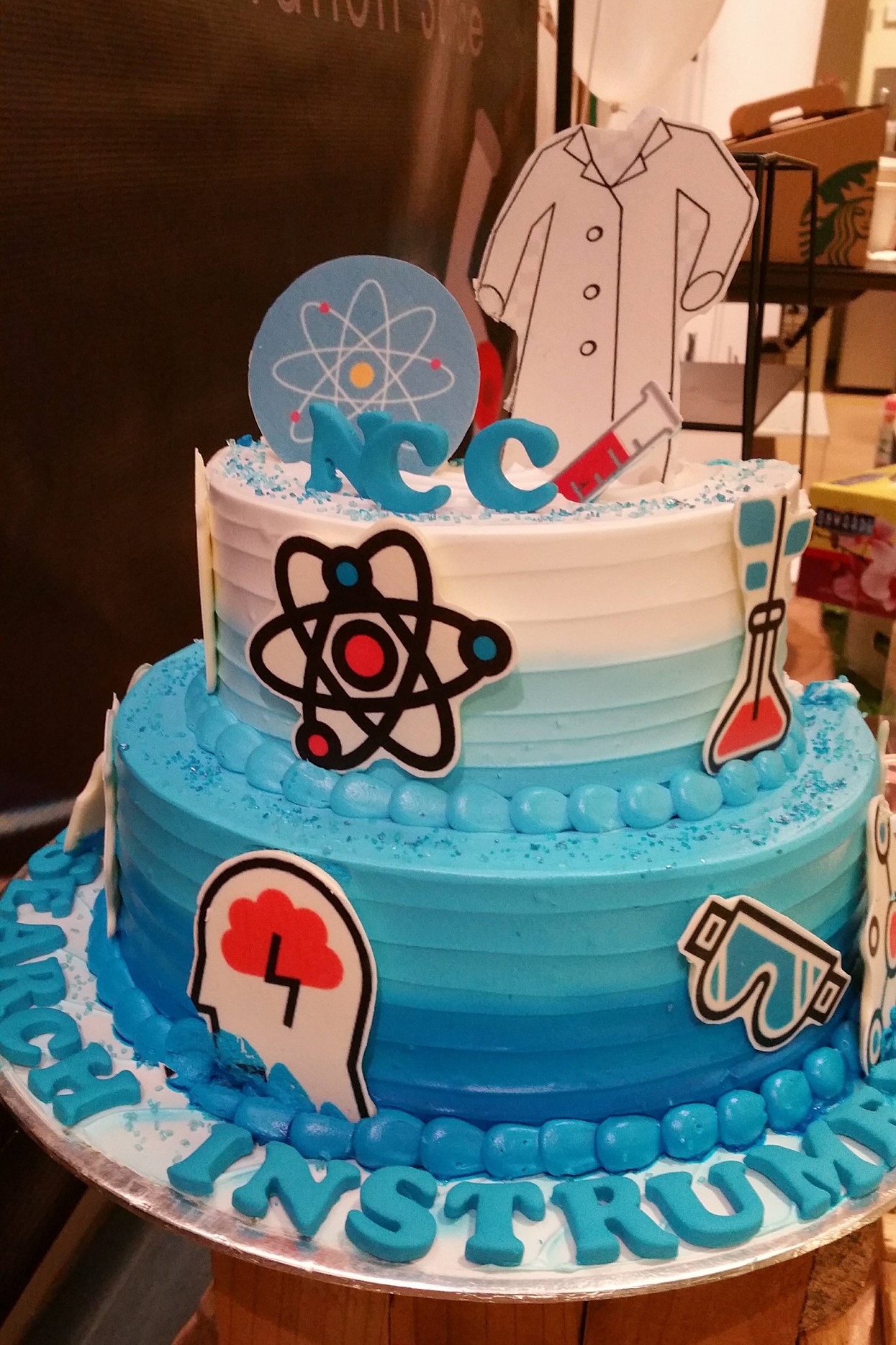 Science cake